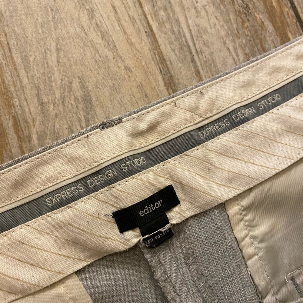 Express Editor Pant, Grey, Size 10/12 - Picture 6 of 6
